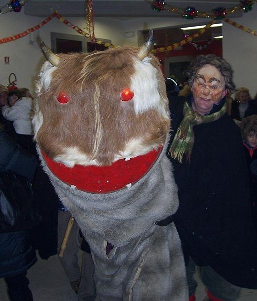 The 'Badalisc' of Andrista, Val Cammonica, north of Milan.